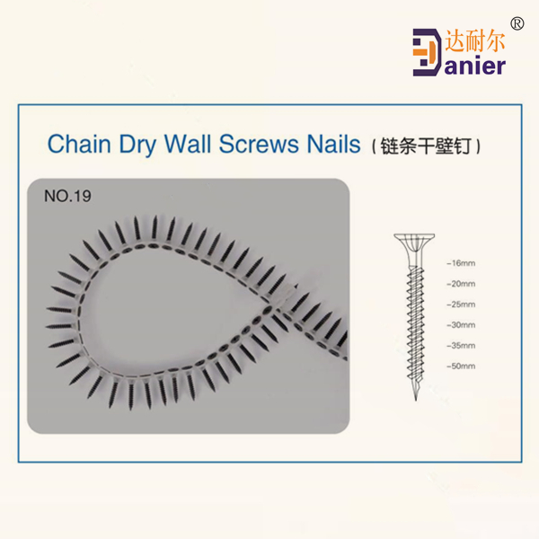 Chain Dry Wall Screws Nails