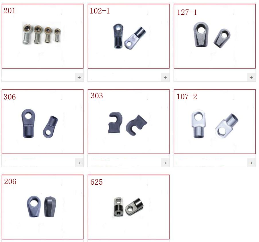 gas spring connect fittings